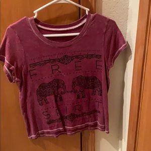 Free spirit crop top